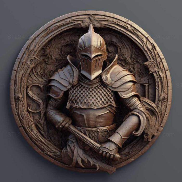 Games (dark souls 2, GAMES_15458) 3D models for cnc